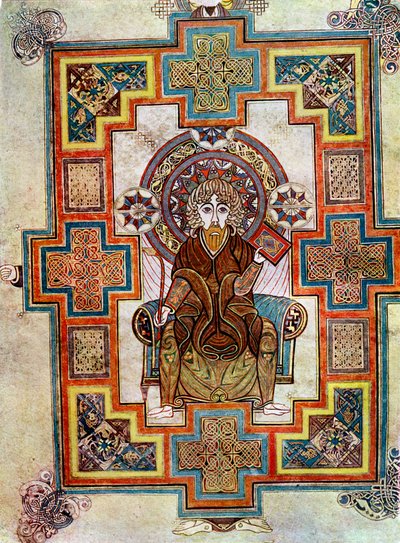 Porträt von St. Johannes, 800 n. Chr., 20. Jahrhundert von Unbekannt