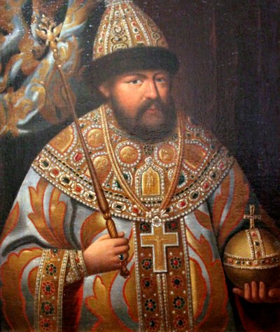 Porträt von Zar Alexei Michailowitsch von Unbekannt