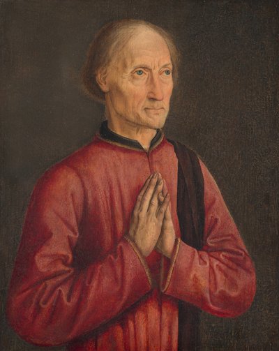 Porträt eines Spenders, ca. 1470-1475 von Unbekannt