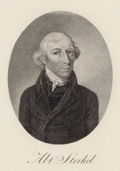 Porträt des Pianisten und Komponisten Franz Xaver Sterkel 1750-1817, 1816 von Unbekannt