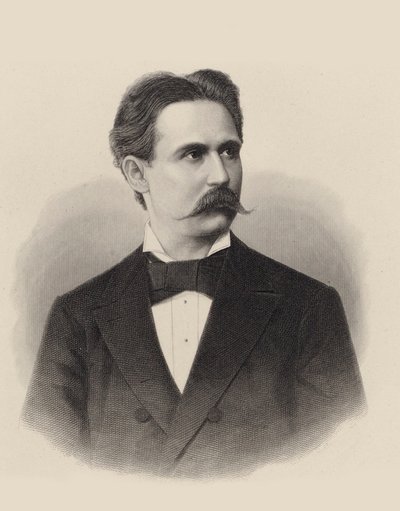 Porträt des Pianisten und Komponisten Xaver Scharwenka 1850-1924 von Unbekannt
