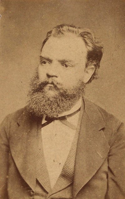 Porträt des Komponisten Antonin Dvorak 1841-1904, ca. 1880 von Unbekannt
