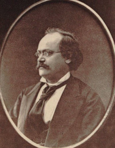 Porträt des Komponisten Charles Lecocq 1832-1918, 1874 von Unbekannt