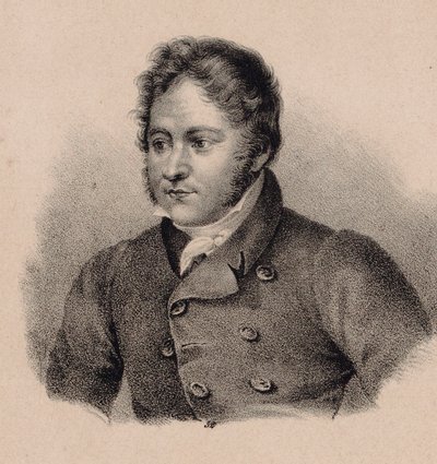 Porträt des Komponisten Johann Bernhard Logier von Unbekannt