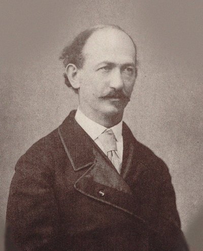 Porträt des Komponisten Maurice Strakosch 1825-1887, ca. 1870 von Unbekannt