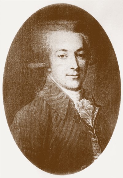 Porträt von Graf Mikhail Kondraty Ivanovich Dashkov 1736 1764 von Unbekannt