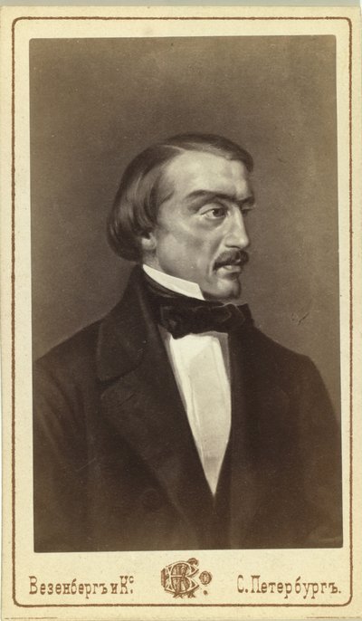 Porträt des Literaturkritikers und Philosophen Vissarion G. Belinsky von Unbekannt