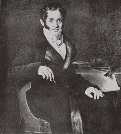 Porträt des Architekten Carlo Rossi 1775-1849 nach Ch. Mitoire von Unbekannt