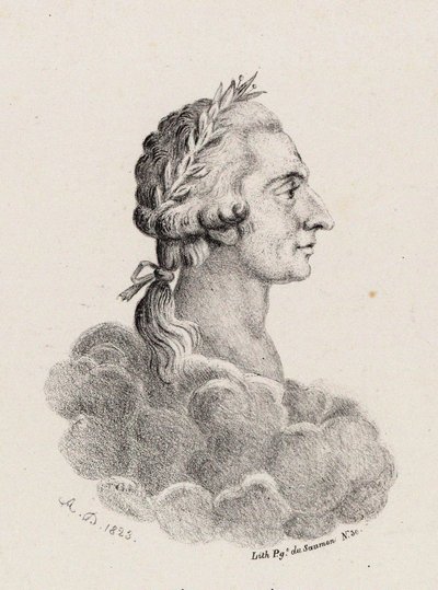 Porträt des Komponisten Antonio Sacchini von Unbekannt
