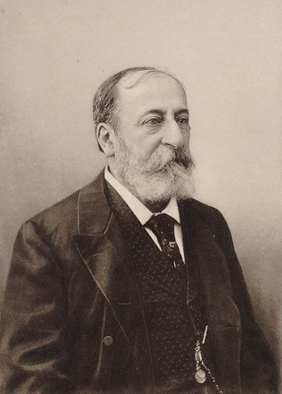 Porträt des Komponisten Camille Saint-Saëns von Unbekannt