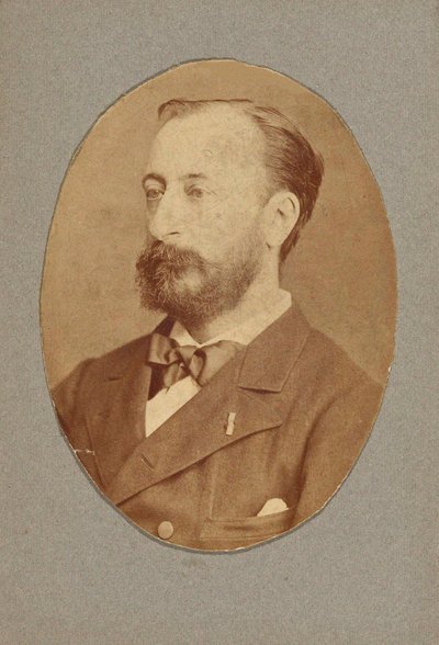 Porträt des Komponisten Camille Saint-Saëns 1835-1921 von Unbekannt