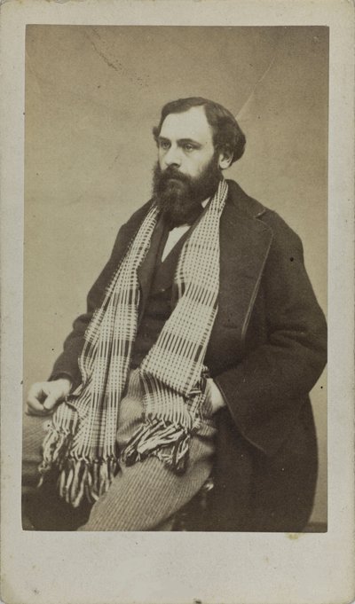 Porträt des Komponisten Ferdinand Poise 1828-1892, ca. 1875 von Unbekannt