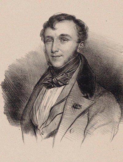 Porträt des Komponisten Friedrich Kalkbrenner 1785-1849 von Unbekannt