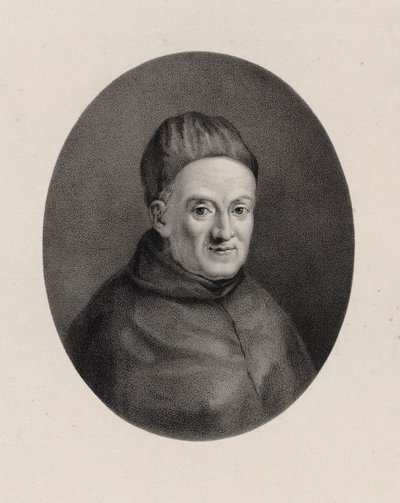 Porträt des Komponisten Giovanni Battista Martini 1706-1784 von Unbekannt