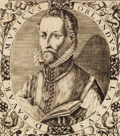 Porträt des Komponisten Roland de Lassus 1532-1594 von Unbekannt