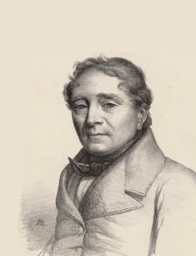 Porträt des Opernsängers Louis Antoine Eléonore Ponchard von Unbekannt