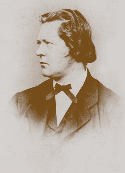 Porträt des Organisten und Komponisten Theodor Kirchner 1823-1903 von Unbekannt