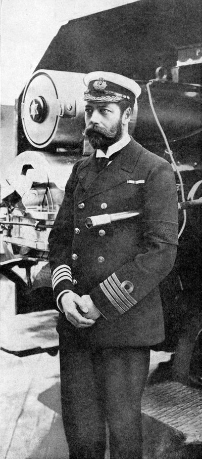 Prinz George als Kapitän in der Royal Navy, um 1900-1920, 1936 von Unbekannt