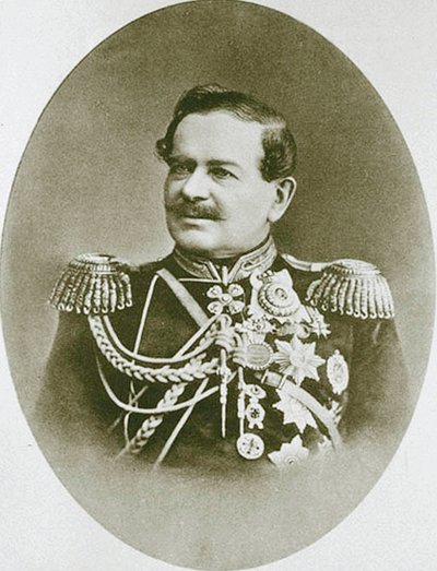 Prinz Wladimir Dolgorukow, Bürgermeister von Moskau, 1873 von Unbekannt