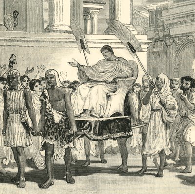 Öffentliche Freuden über die Genesung von Pompeji von Unbekannt