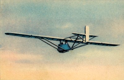 Schüler im getarnten Zögling-Übungssegelflugzeug, 1932 von Unbekannt