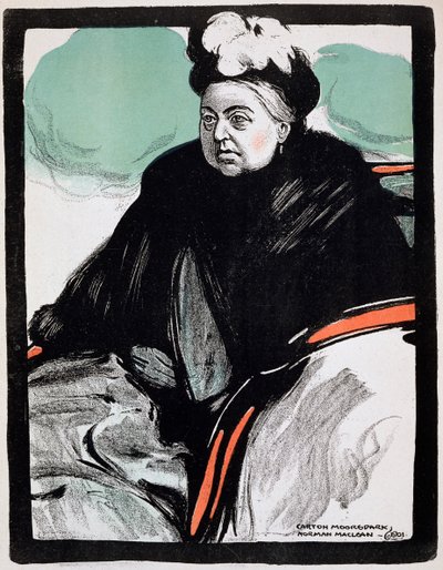 Königin Victoria, 1901 von Unbekannt