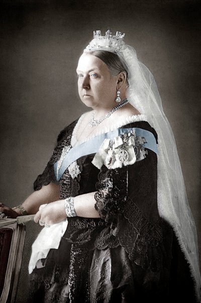 Königin Victoria des Vereinigten Königreichs, ca. 1890 von Unbekannt