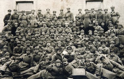 Soldaten der Roten Armee der 99. Infanteriedivision, UdSSR, 1928 von Unbekannt