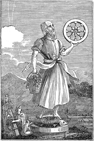 Darstellung von Crodon, 1834 von Unbekannt