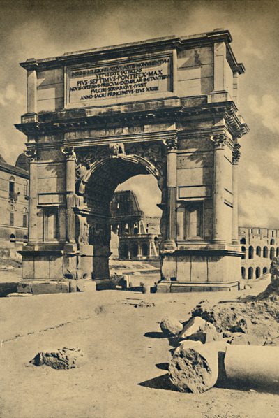 Roma - Römisches Forum - Titusbogen, 1910 von Unbekannt