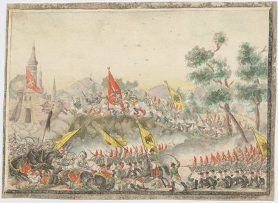Russische Armee erobert die Festung Ismail, 1790, 1829 von Unbekannt