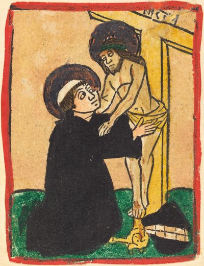 Heiliger Bernhard von Clairvaux, ca. 1470-1475 von Unbekannt