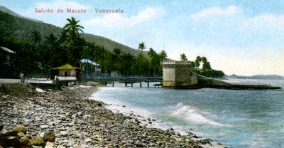 Gruß von Macuto, Venezuela, 1909 von Unbekannt