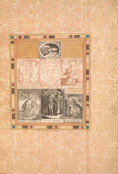 Sieben Andachtsszenen, Folio aus dem Bellini-Album von Unbekannt