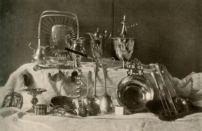 Silber des siebzehnten Jahrhunderts, um 1937 von Unbekannt