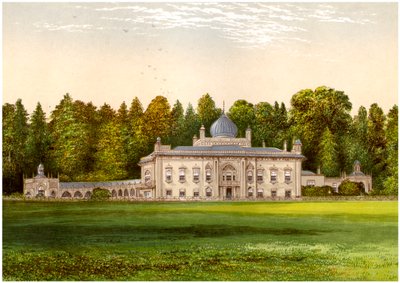 Sezincote, Gloucestershire, Heim von Baronet Rushout, ca. 1880 von Unbekannt