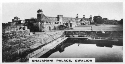 Shajahani-Palast, Gwalior, Indien, um 1925 von Unbekannt