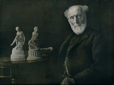 Sir Charles Tennant zu Hause, 1901 von Unbekannt