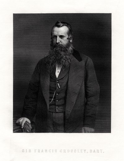 Sir Francis Crossley, englischer Teppichhersteller von Unbekannt
