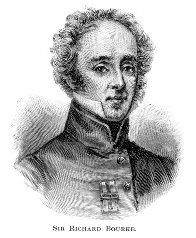 Sir Richard Bourke, Gouverneur von New South Wales, 1886 von Unbekannt