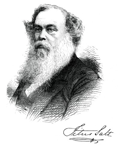 Sir Titus Salt, britischer Hersteller und Wohltäter, ca. 1880 von Unbekannt