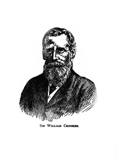 Sir William Crookes, englischer Chemiker und Physiker, 20. Jahrhundert von Unbekannt