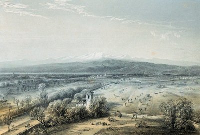 Schauplatz der Schlacht von Magenta, Italien, 4. Juni 1859 von Unbekannt
