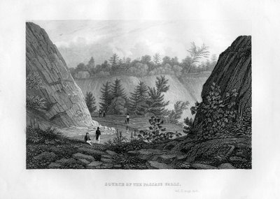 Quelle der Passaic-Fälle, New Jersey von Unbekannt