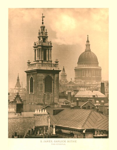 St. James, Garlick Hithe, Der Kirchturm von Unbekannt