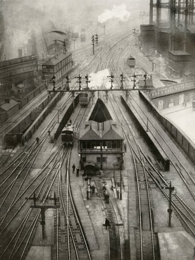 St. Pancras. Ein Endbahnhof der London, Midland and Scottish Railway, 1935 von Unbekannt