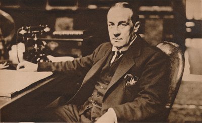 Stanley Baldwin, neu gewählter Premierminister des Vereinigten Königreichs, Mai 1923 von Unbekannt