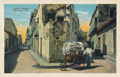 Straßenverkäufer, Havanna, Kuba, 1938 von Unbekannt