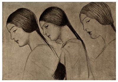 Studie, 1901 von Unbekannt