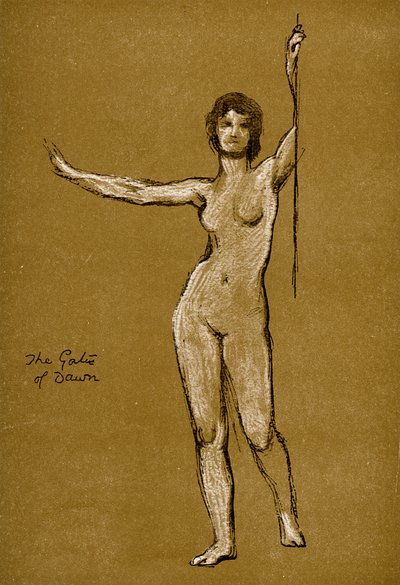 Studie für Die Tore der Morgenröte, 1900 von Unbekannt